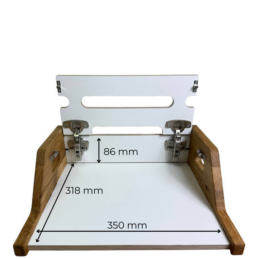 Pedalboard "STAGE" - 50cm x 33cm - noir - Parfait pour guitare électrique, guitare acoustique, basse électrique et plus encore !