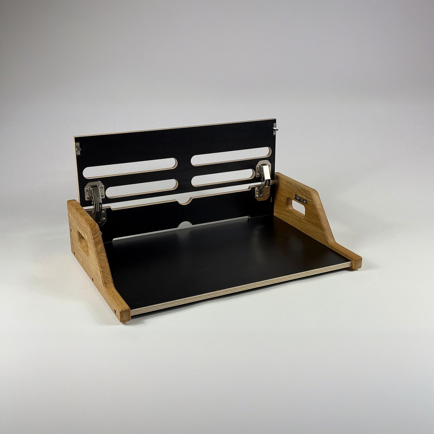 Pedalboard "STAGE" - 50cm x 33cm - schwarz - Perfekt für E-Gitarre, Akustik-Gitarre, E-Bass und mehr!