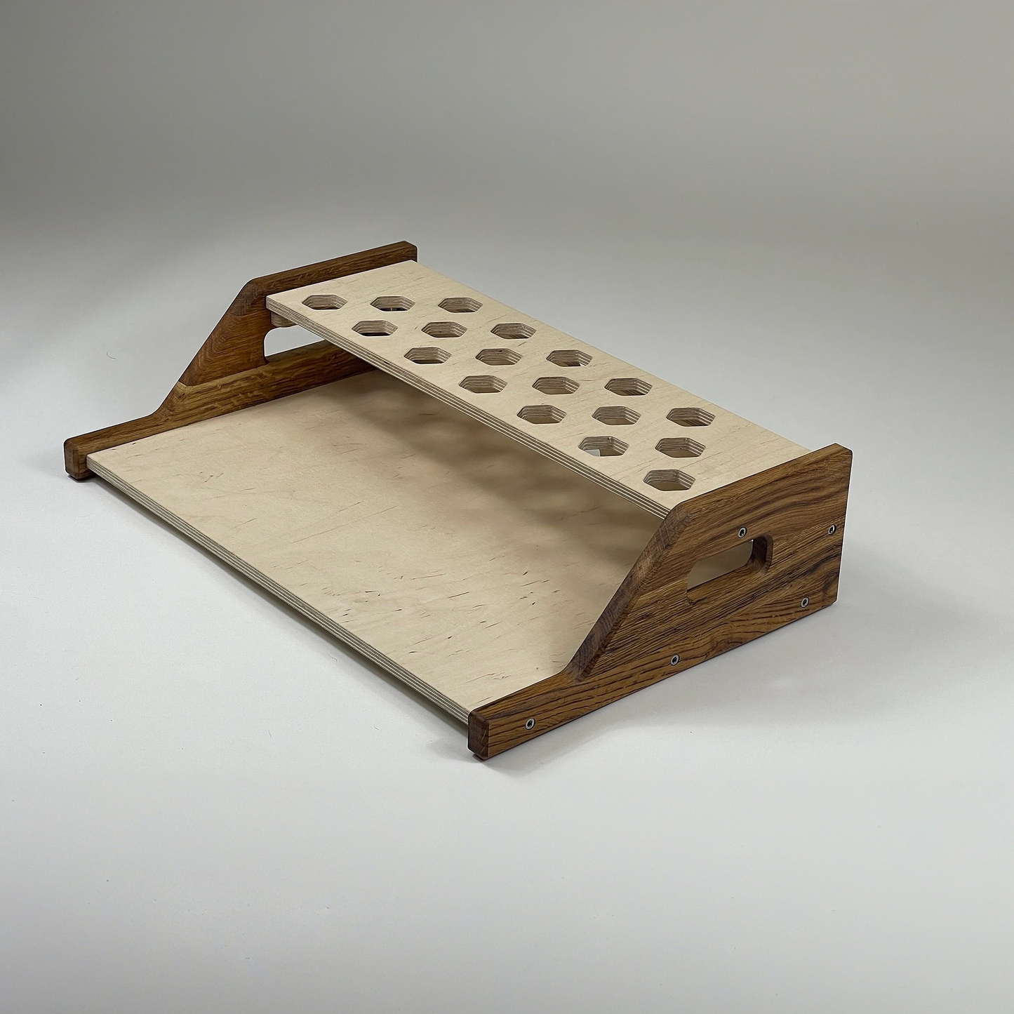 Pedalboard "STAGE" - 50cm x 33cm - natur - Perfekt für E-Gitarre, Akustik-Gitarre, E-Bass und mehr!