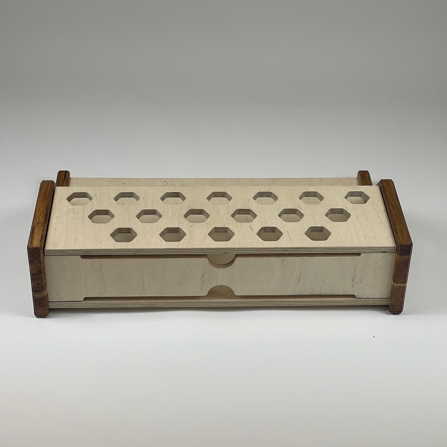 Pedalboard "STAGE" - 50cm x 33cm - natur - Perfekt für E-Gitarre, Akustik-Gitarre, E-Bass und mehr!