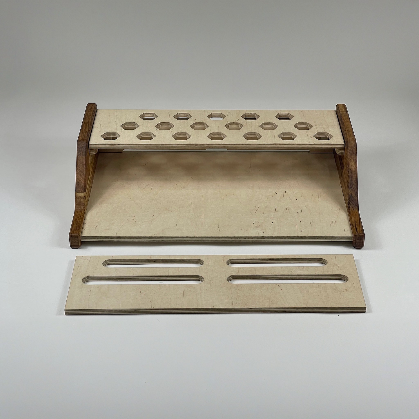 Pedalboard "STAGE" - 50cm x 33cm - natur - Perfekt für E-Gitarre, Akustik-Gitarre, E-Bass und mehr!