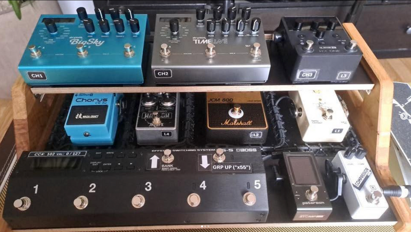 Ein Board wie ein Instrument.