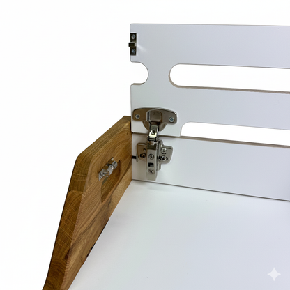 Pedalboard "STAGE" - 50cm x 33cm - noir - Parfait pour guitare électrique, guitare acoustique, basse électrique et plus encore !