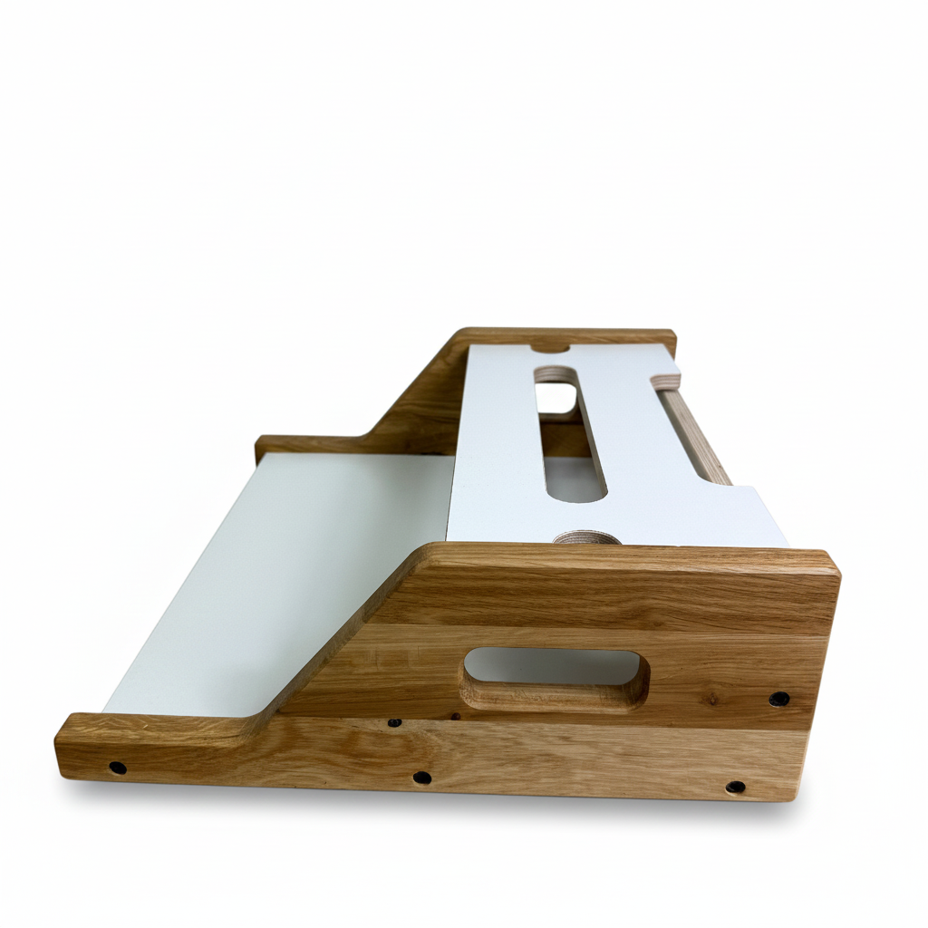 Pedalboard "STAGE" - 50cm x 33cm - noir - Parfait pour guitare électrique, guitare acoustique, basse électrique et plus encore !