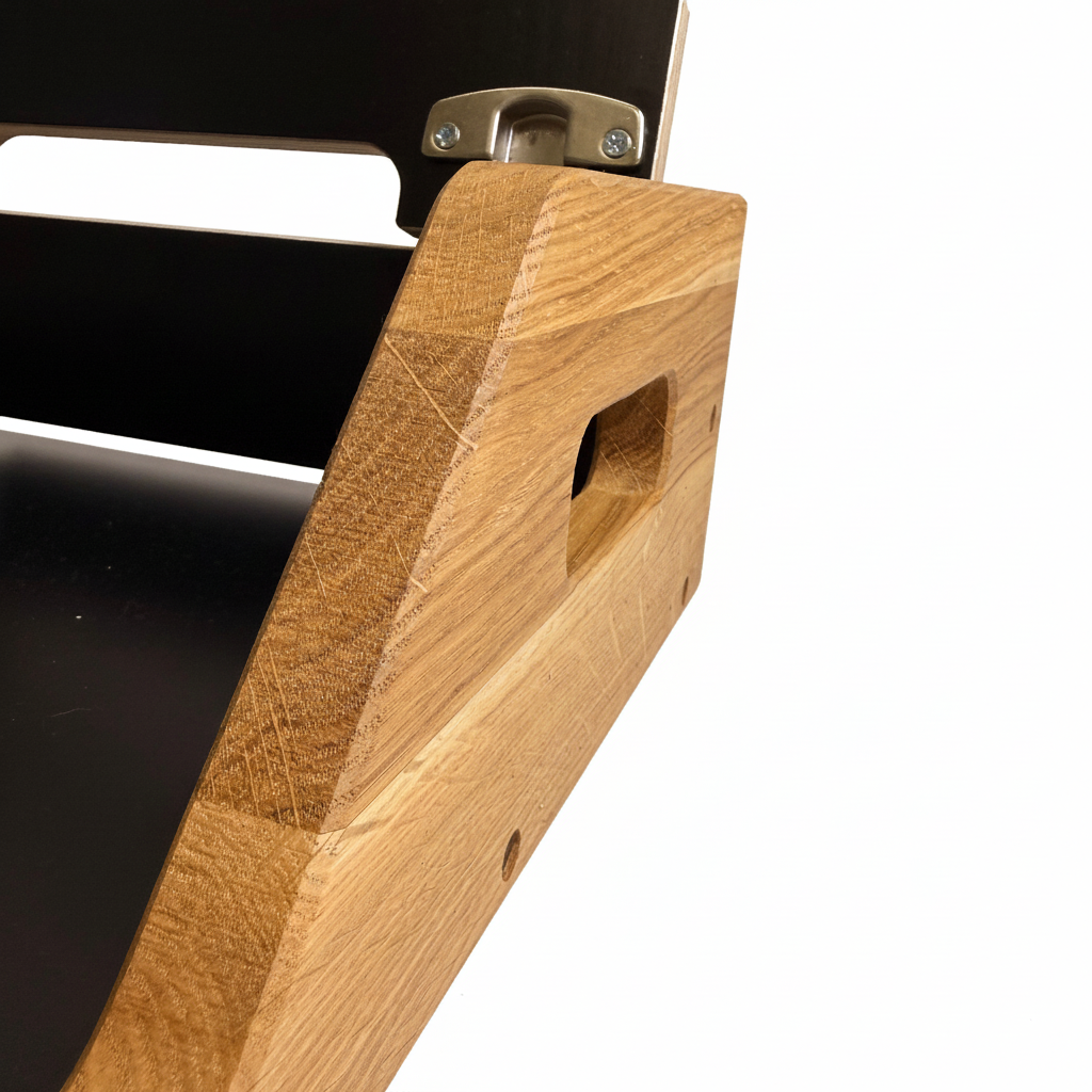 Pedalboard "STAGE" - 50cm x 33cm - noir - Parfait pour guitare électrique, guitare acoustique, basse électrique et plus encore !