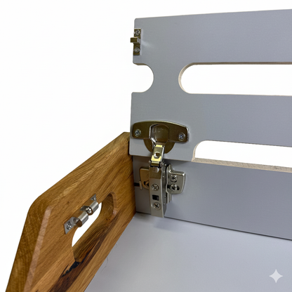 Pedalboard "STAGE" - 50cm x 33cm - noir - Parfait pour guitare électrique, guitare acoustique, basse électrique et plus encore !