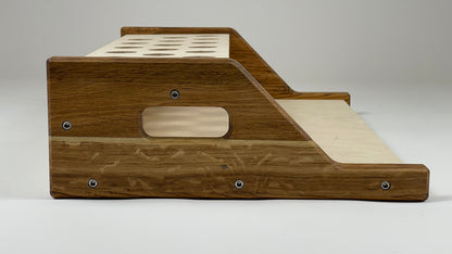 Pedalboard "STAGE" - 50cm x 33cm - natur - Perfekt für E-Gitarre, Akustik-Gitarre, E-Bass und mehr!